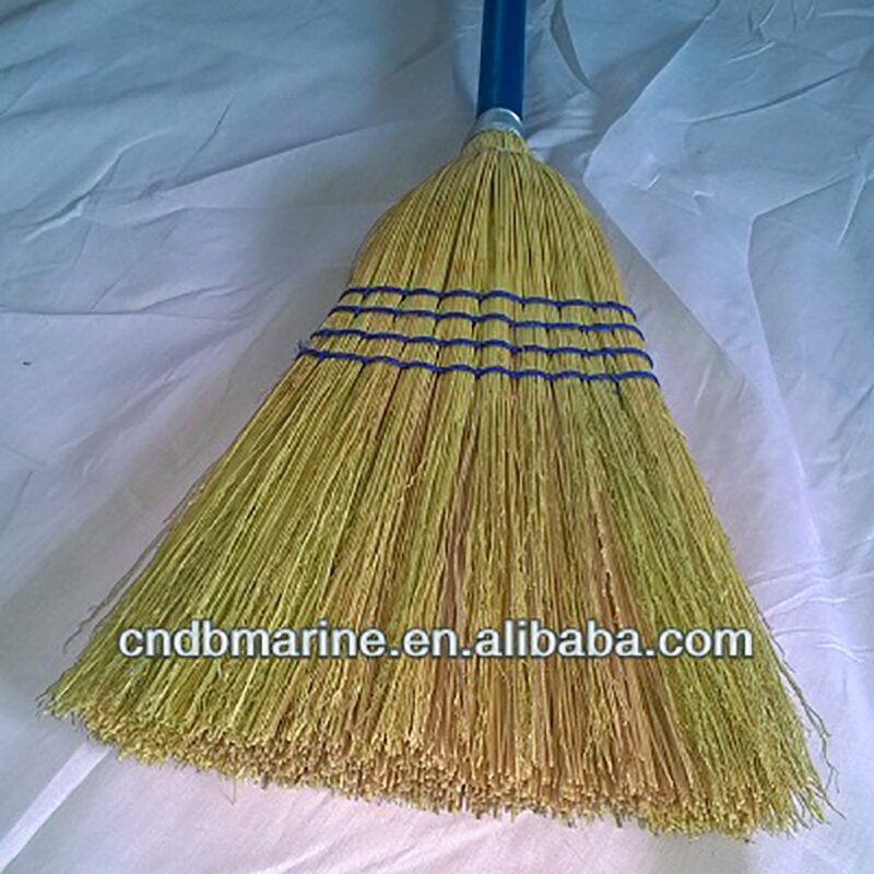 Corn Broom - IMPA510801 1500mm Long Handled Industrial Cleaning Broom