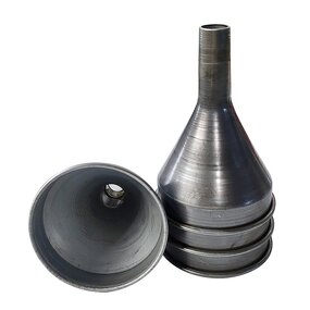 Oil Funnel - IMPA232601-6 125MM Galvanized Steel & Iron with SS Strainer