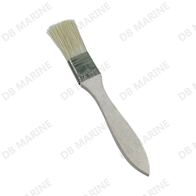 Paint Brush - IMPA510101-09 Wooden Handle Flat Bristle Industrial Wall