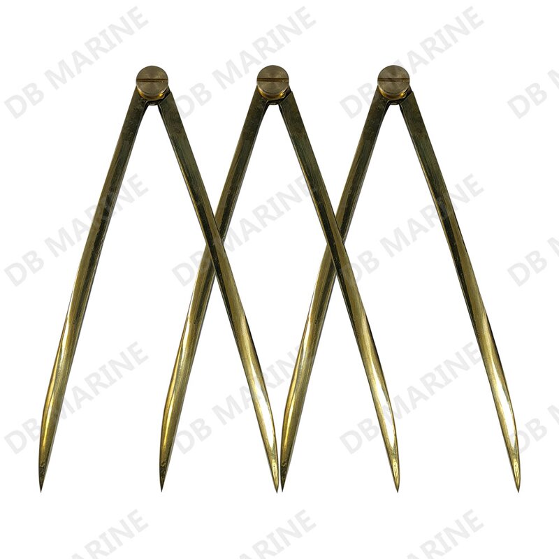 Chart Divider - IMPA371011-13 Marine Brass Chart Room Compasses Divider