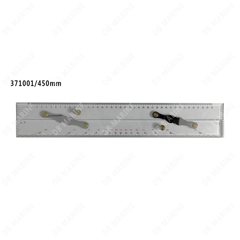 Parallel Ruler - IMPA371001/37002 450mm Plastic Plain Marine Parallel