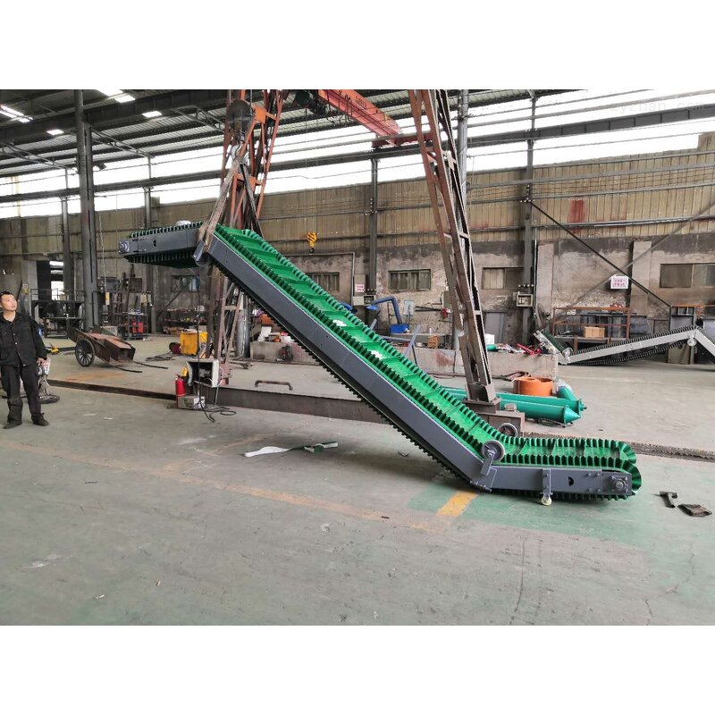 Belt Conveyor - Custom Loading Stainless Steel Hopper Mining Machines Conveyor
