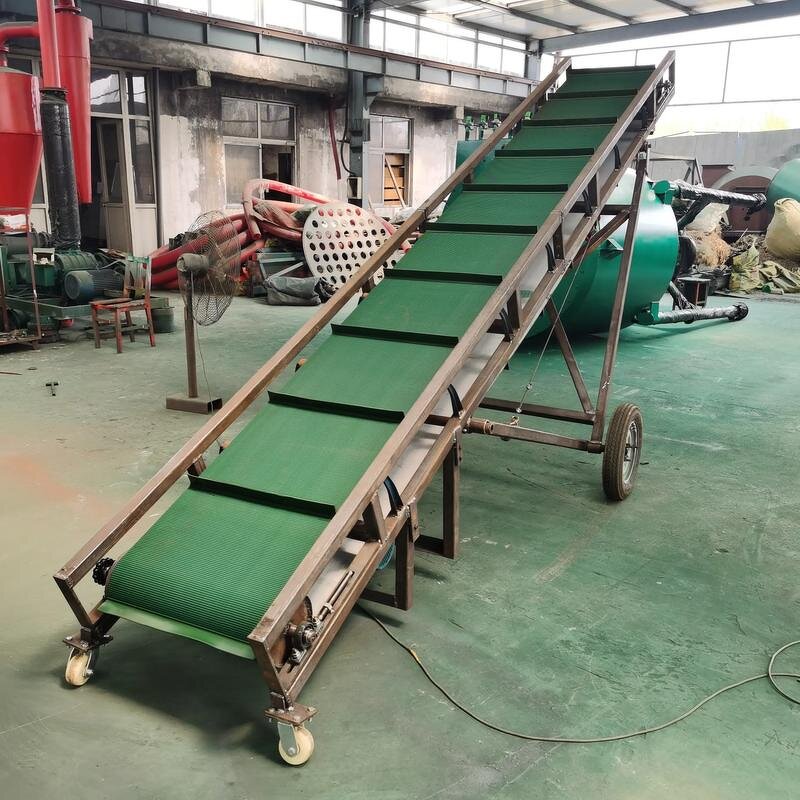 Belt Conveyor - Custom Loading Stainless Steel Hopper Mining Machines Conveyor