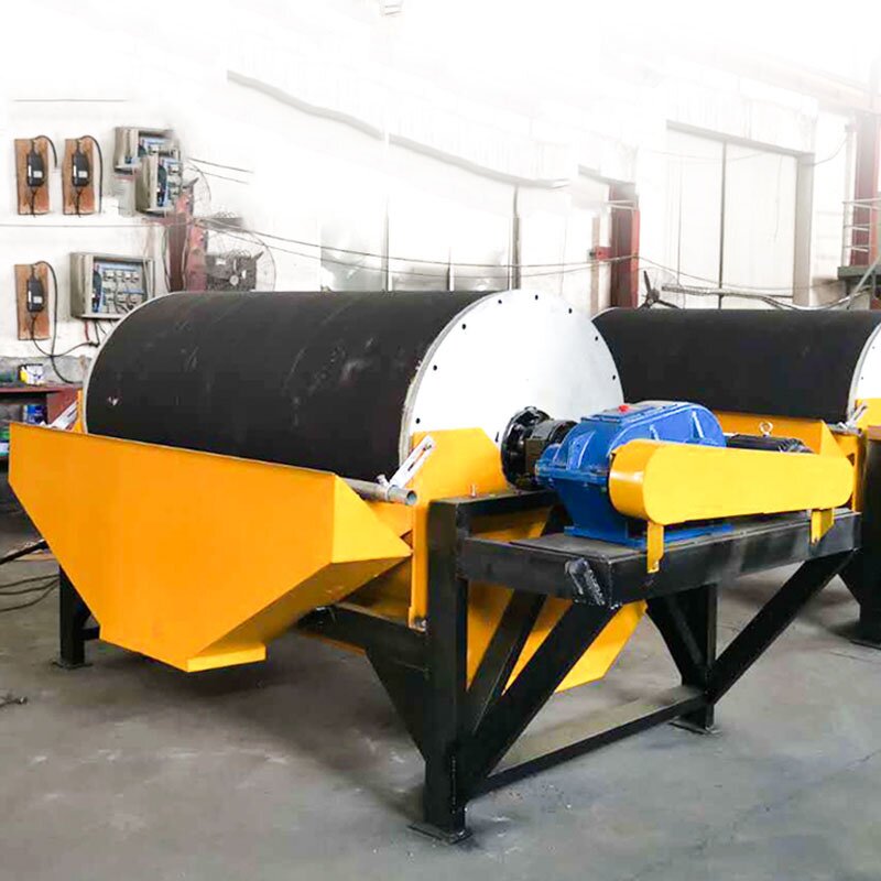 Magnetic Separator - Iron Ore Magnetite Dry Wet Mining Magnetic Separation Machine