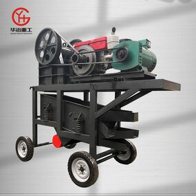 Jaw Crusher Manufacturer - HUAYE 400t/h Volcanic Rock AC Motor Mining Production Line