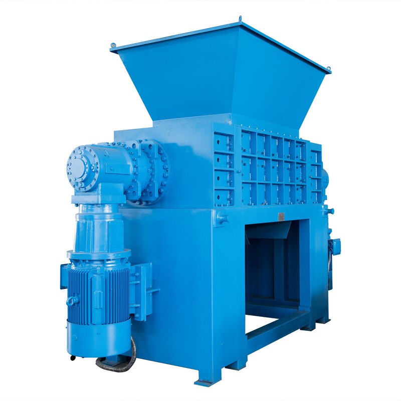 Shredder Machine - Plastic Paper Industry Double Shaft Core Motor Component