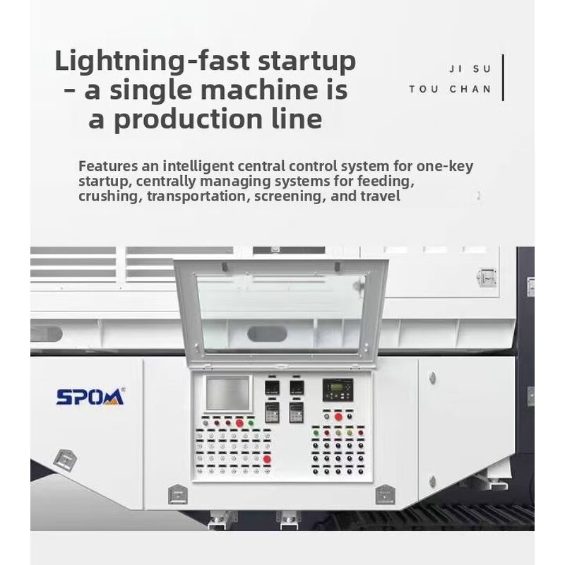 Mobile Crusher Supplier - Crawler Track Stone Crushing Screening Station Factory Price