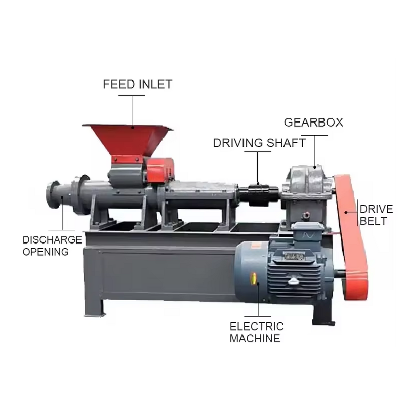 Charcoal Machine - HUAYE Rice Husk 2000KG 1 Year Warranty Low Maintenance