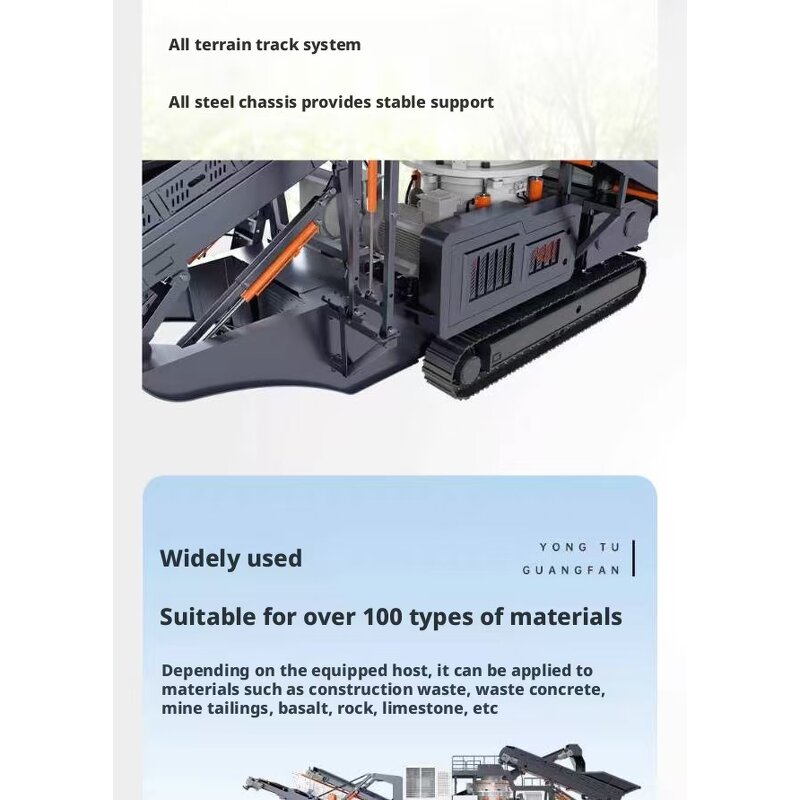 Mobile Crusher Factory - High Capacity Set Mobile Crusher Plant Factory Direct Price