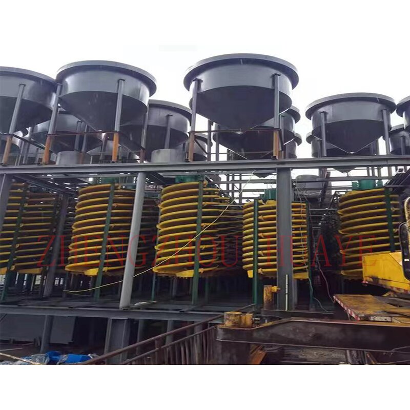 Spiral Concentrator - High Quality Limonite Gravity Spiral Chute Premium Mining