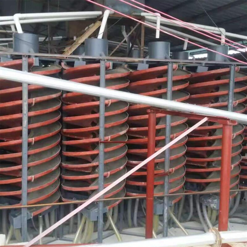 Spiral Concentrator - High Quality Limonite Gravity Spiral Chute Premium Mining