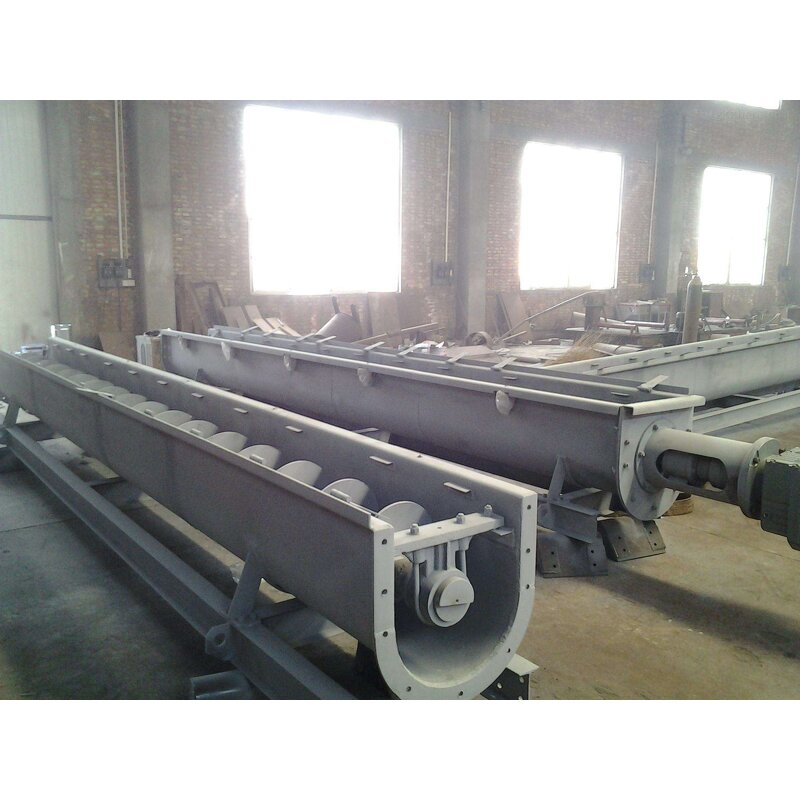 Screw Conveyor - High Quality Carbon Steel Inclined Automatic Powder Feeding System