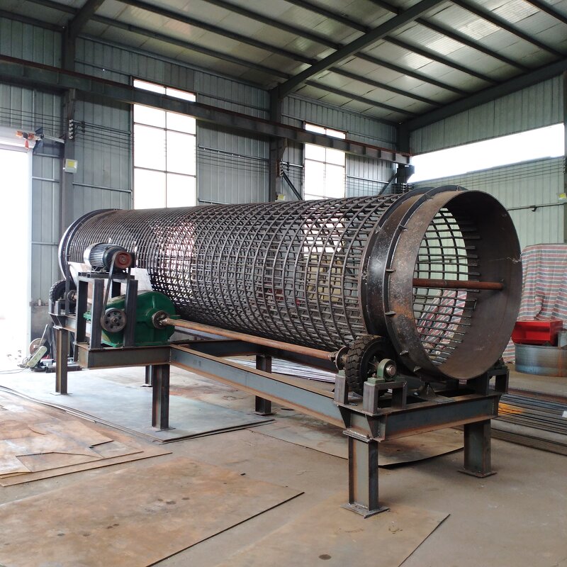 Drum Sieve - Vibration Compost Rotary Garden Sawdust Mining Screening Machine