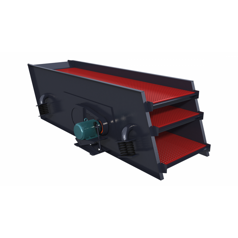 Vibrating Screen - Glass Soil Operation Manual Mining Screening Machine