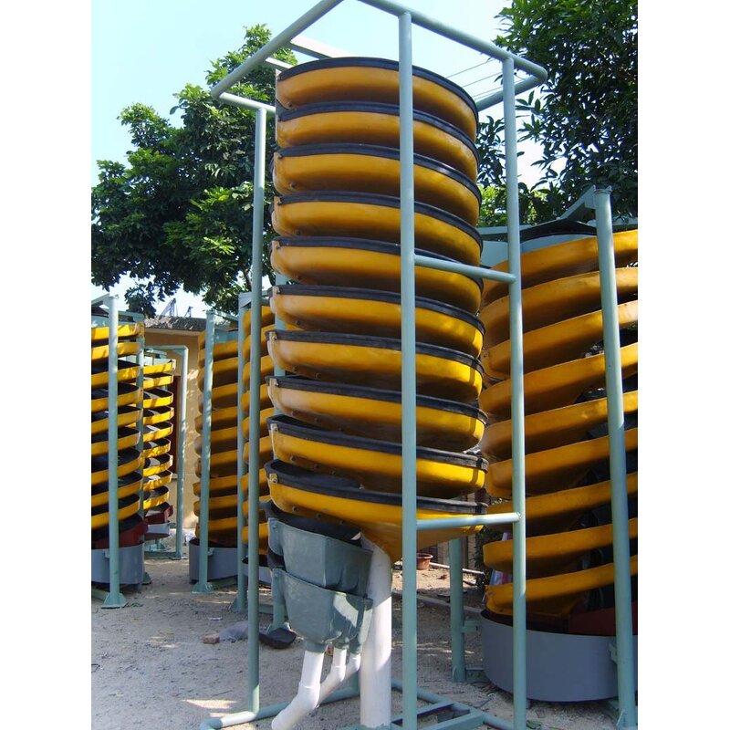 Spiral Concentrator - High Quality Limonite Gravity Spiral Chute Premium Mining