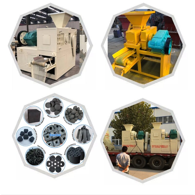 Ball Press Machine - HUAYE 20 Years Experience Molded Charcoal 3-5 Tons/Hour AC