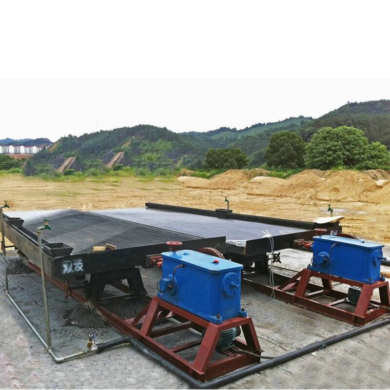 Shaking Table - Gold Mining Concentrator High Efficiency Mineral Processing Machine