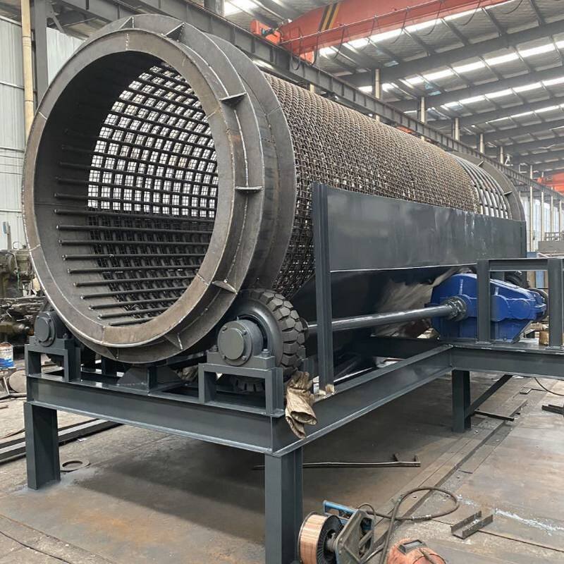 Screen Machine - Top Soil Mobile Compost Drum Small Stone Sawdust Wood Chips