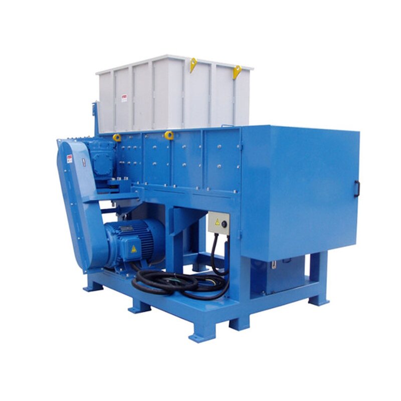 Shredder Machine - Electronic Waste Double Shaft Design Waste Recycling Supplier