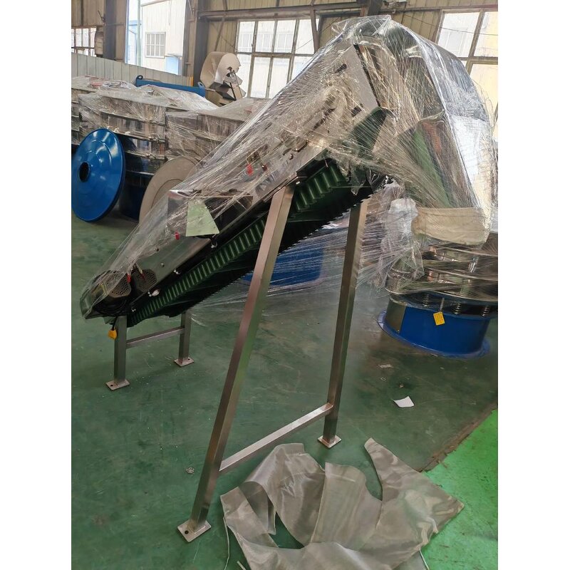 Belt Conveyor - Custom Loading Stainless Steel Hopper Mining Machines Conveyor