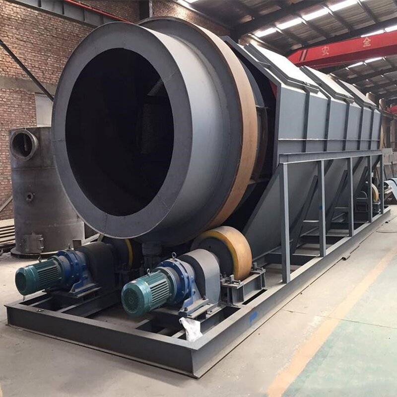 Drum Sieve - Vibration Compost Rotary Garden Sawdust Mining Screening Machine