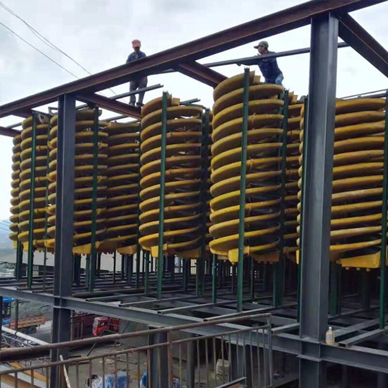 Spiral Separator - High-Efficient Gravity Spiral Chute New Core Components Pump Gear