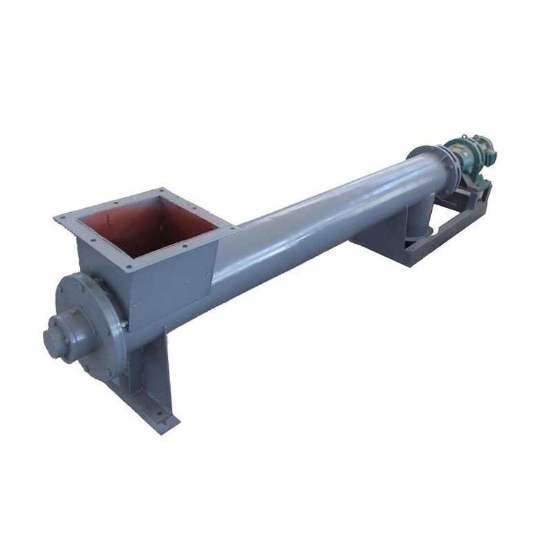 Screw Conveyor - High Quality Carbon Steel Inclined Automatic Powder Feeding System