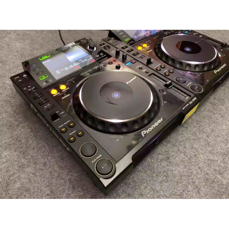 Turntables Manufacturer - Pioneer CDJ 2000 Pair Supporting CD/USB & Rekordbox Software