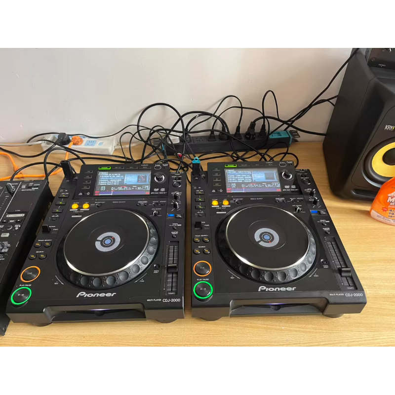 Turntables Manufacturer - Pioneer CDJ 2000 Pair Supporting CD/USB & Rekordbox Software
