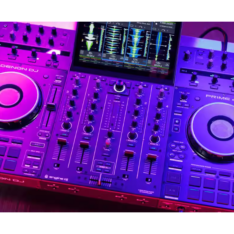 DJ Controller Manufacturer - Denon DJ Prime 4+ 4-Channel Standalone