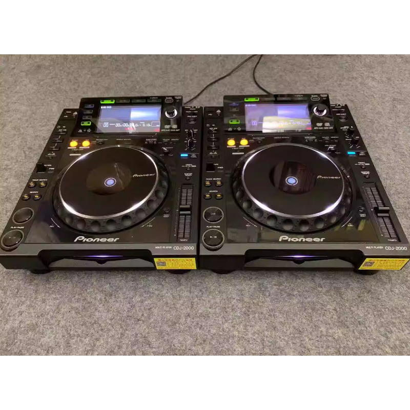 Turntables Manufacturer - Pioneer CDJ 2000 Pair Supporting CD/USB & Rekordbox Software