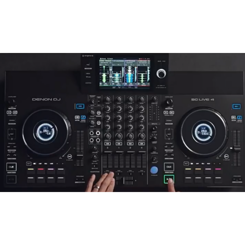 DJ Controller Manufacturer - Denon DJ SC LIVE 4 4-Channel Standalone