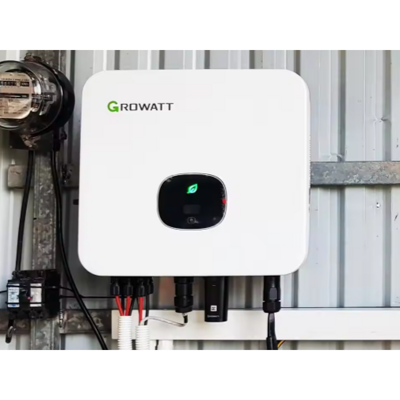 Solar Inverter Manufacturer - Growatt MOD 12000TL3-X 12kW Three Phase 1100V DC 98.6% Eff. Flexible PV Configuration