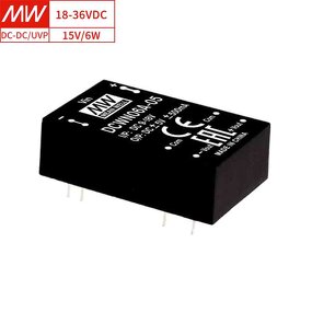 DC-DC Converter Manufacturer - MEAN WELL DCWN06B-15 6W 18-36V Input for Monitoring & Diagnostic Systems