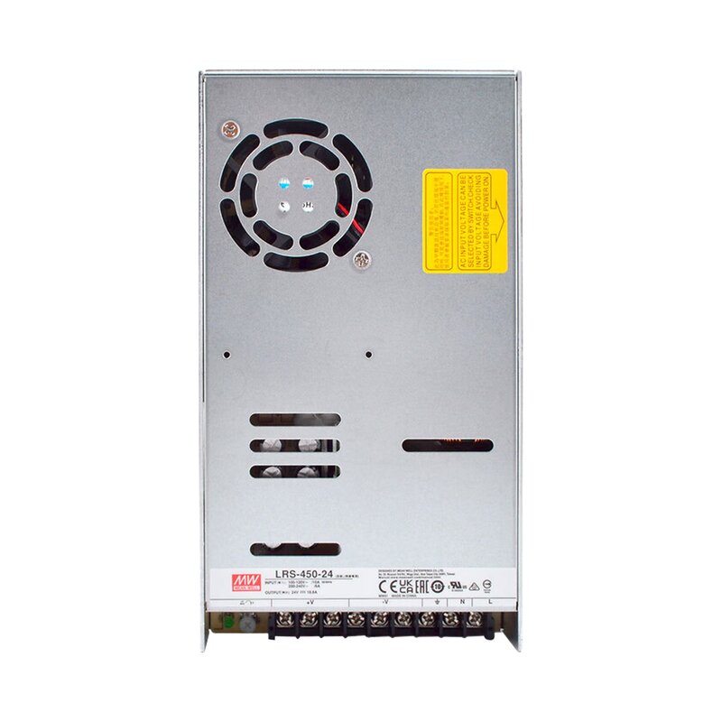 Power Supply Manufacturer - Mean Well LRS-450-24 24V 18.8A 91% Eff. with Protections for USA Shipping