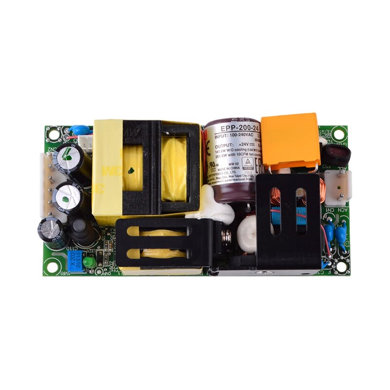 Power Supply Manufacturer - MEAN WELL EPP Series 100W-500W Industrial Green PCB for Industrial System