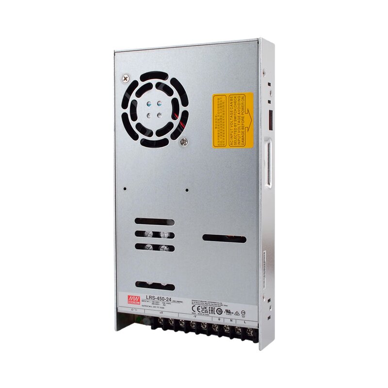 Power Supply Manufacturer - Mean Well LRS-450-24 24V 18.8A 91% Eff. with Protections for USA Shipping