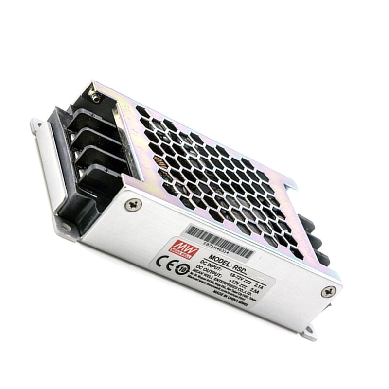 DC-DC Converter Manufacturer - MEAN WELL RSD-60L-12 60W 93% Eff. for Rail & Industrial Applications