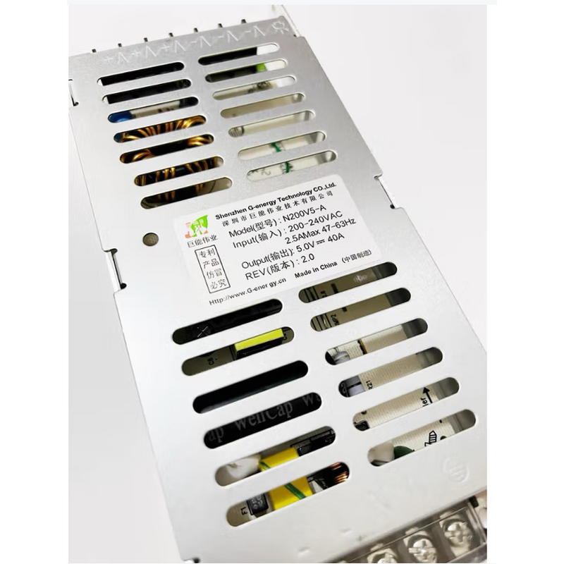 LED Power Supply Manufacturer - G-energy MEAN WELL 200W 5V/4.2V/3.8V/12V/24V for LED Display