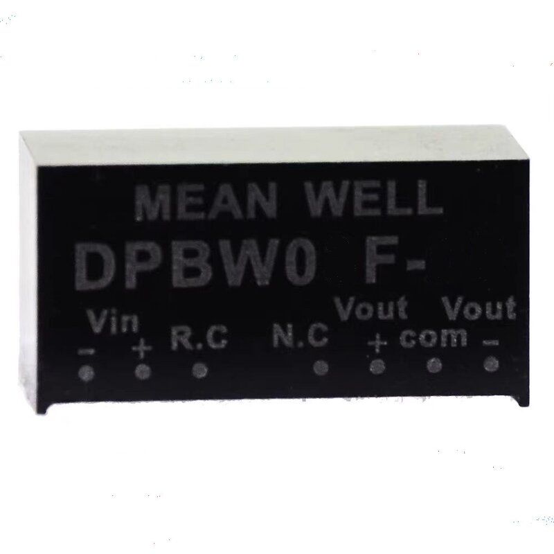 DC-DC Converter Manufacturer - MEAN WELL DPBW06F-15 Dual Output 6W 9-36Vdc for Industrial & Medical