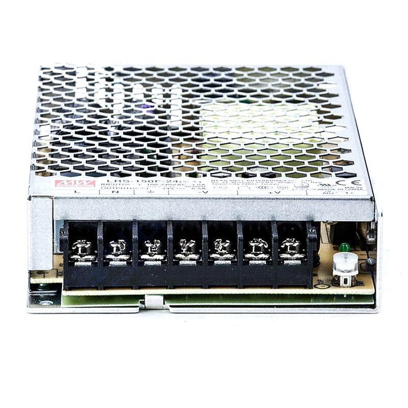 Power Supply Manufacturer - Mean Well LRS-150F-24 24V 6.5A 150W 89% Eff. 1U for USA Shipping