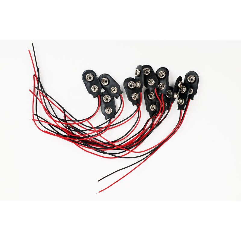 Battery Connector - DCK1 9V Battery Snap Clip Power Connector