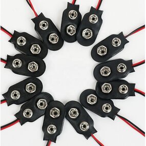 Battery Connector - DCK1 9V Battery Snap Clip Power Connector