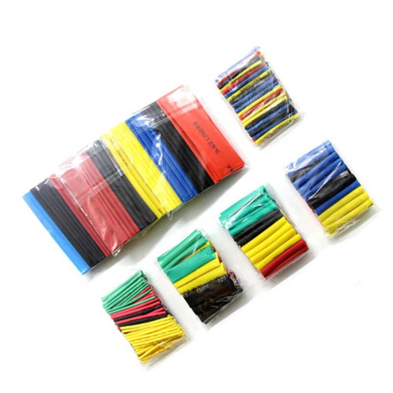 Heat Shrink Tube - 328pcs 2:1 PE Flame Retardant Insulation Sleeve Set