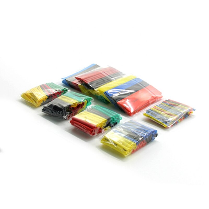 Heat Shrink Tube - 328pcs 2:1 PE Flame Retardant Insulation Sleeve Set