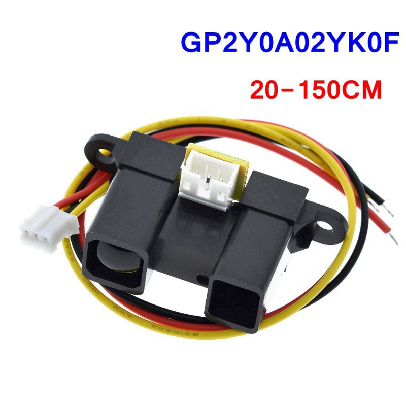 IR Sensor - GP2Y0A21YK0F GP2Y0A02YK0F Dual-Range Infrared Distance Set