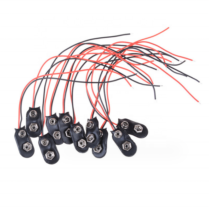 Battery Connector - DCK1 9V Battery Snap Clip Power Connector