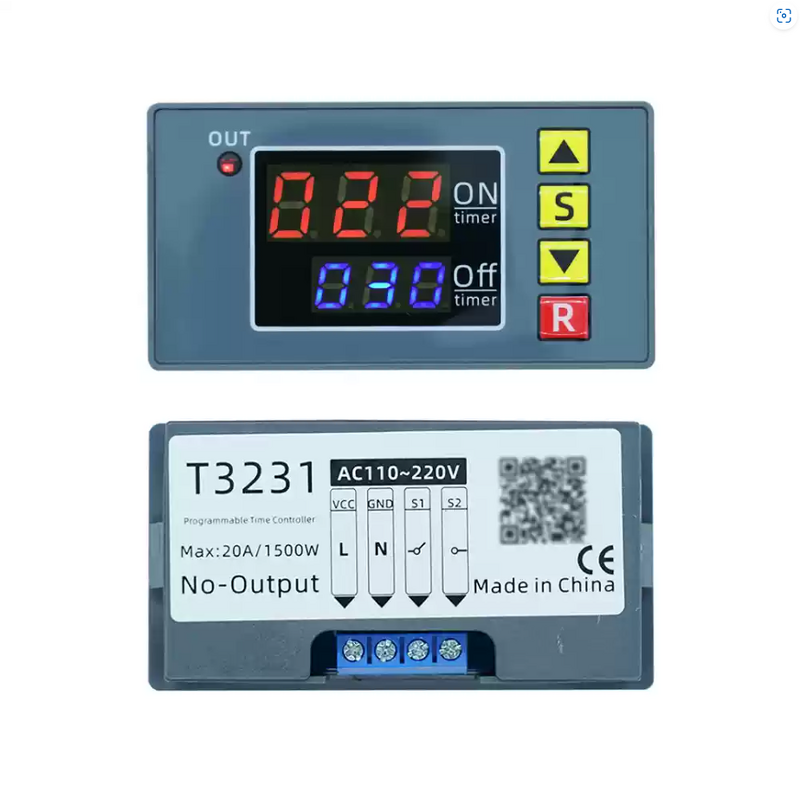 Time Relay - T3231 Microcomputer Dual Display 18 Combination Modes Timer