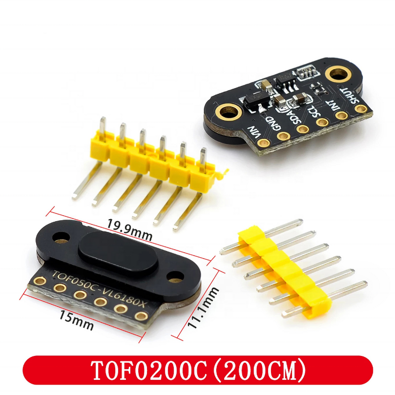 TOF Sensor - 050C/200C/400C Laser Ranging IIC Output Distance Detection