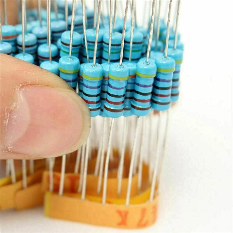 Resistor Kit - 1220PCS 1W 1% 1R-2.2M 122 Values Metal Film